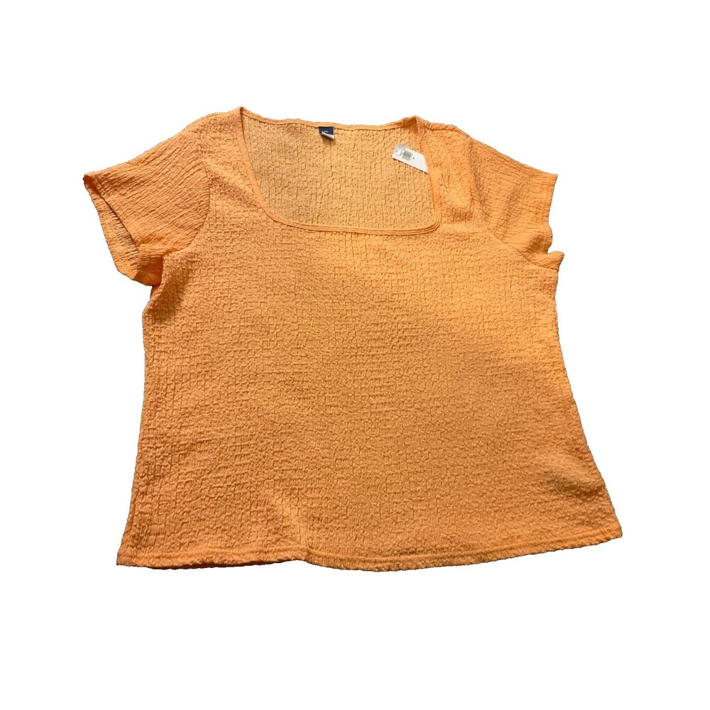 Old Navy Tee Women’s Short Sleeve Size XXL Peach